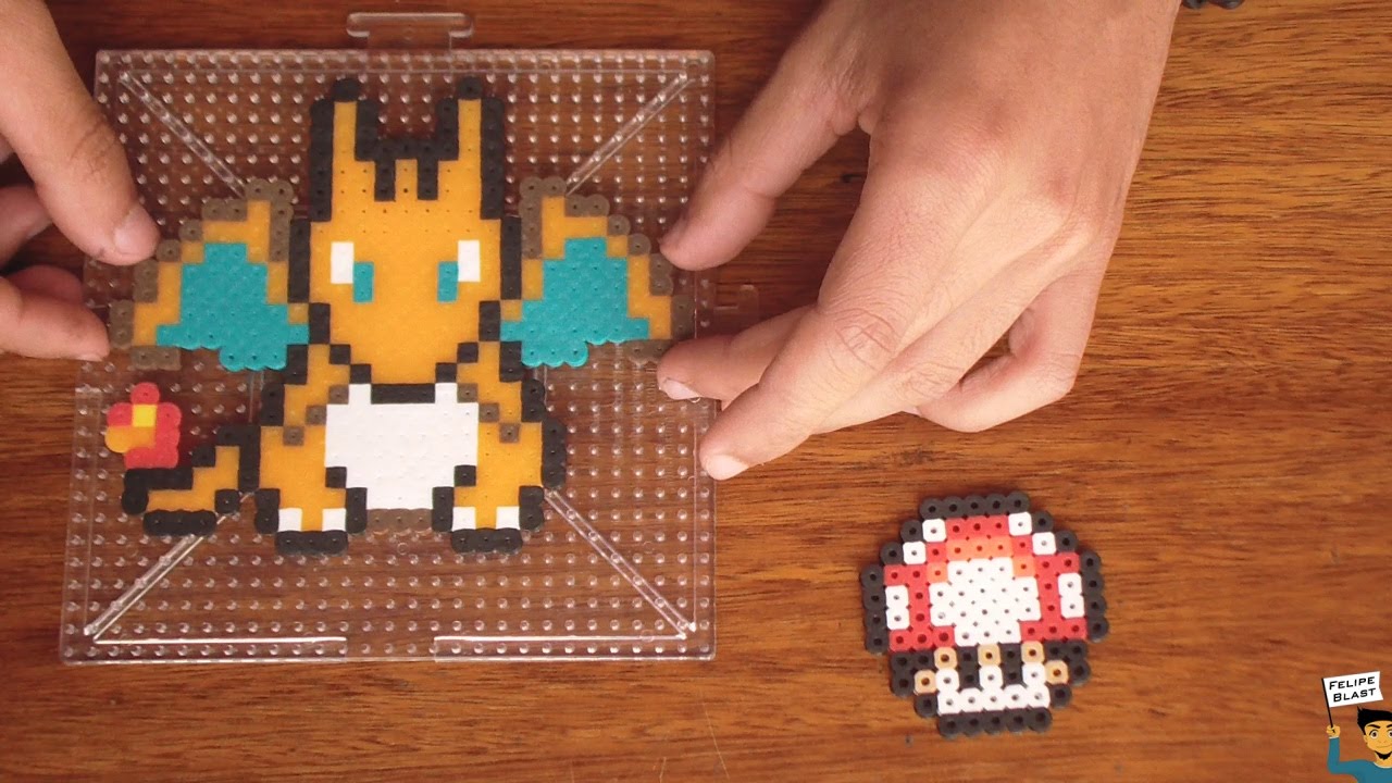 Como hacer figuras de Hama/Perler Beads | Tutorial Completo | Figuras 8bits por FelipeBlast