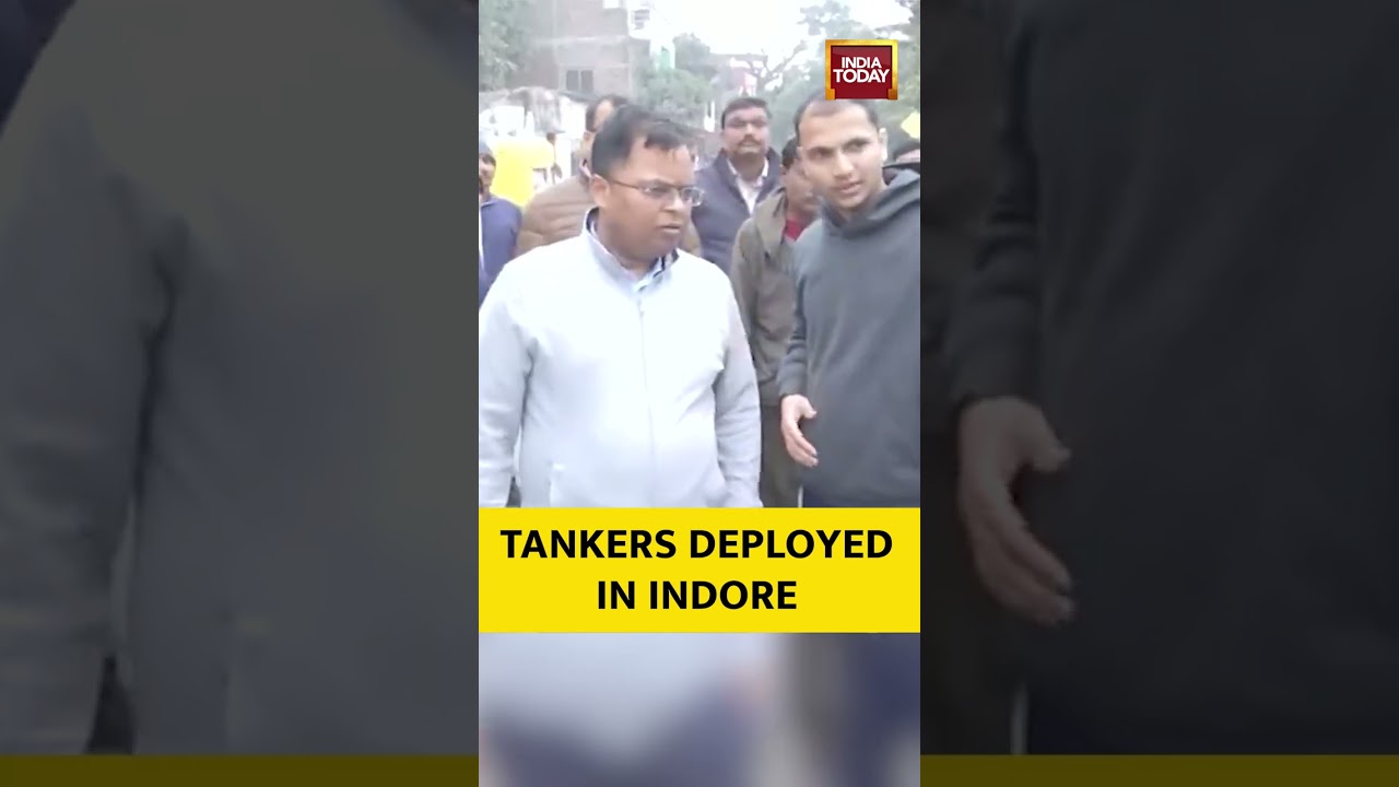 Indore Water Contamination: Tankers Deployed in Bhagirathpura, Collector Inspects