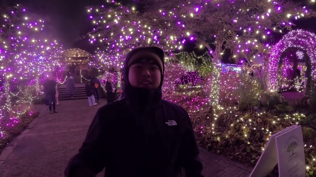 Festival Of Lights At VanDusen Botanical Gardens Walking Tour 