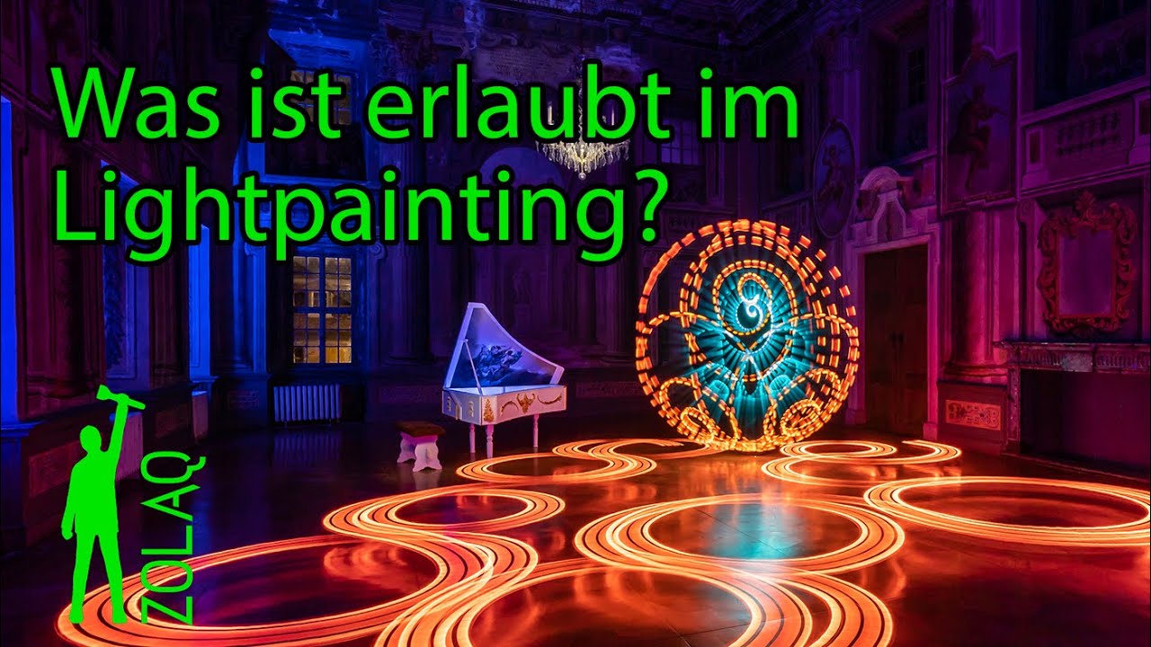 Was ist im Lightpainting erlaubt?