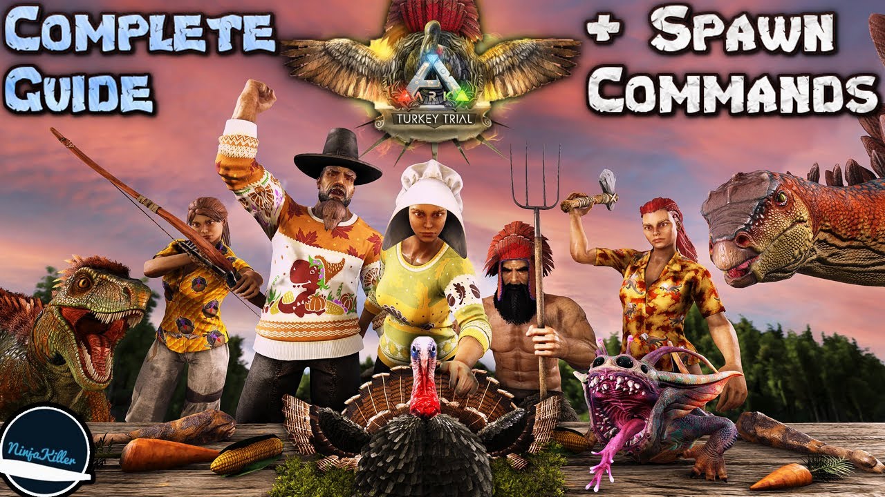 Turkey Trail 4 Ark Survival Evolved Event complete Guide