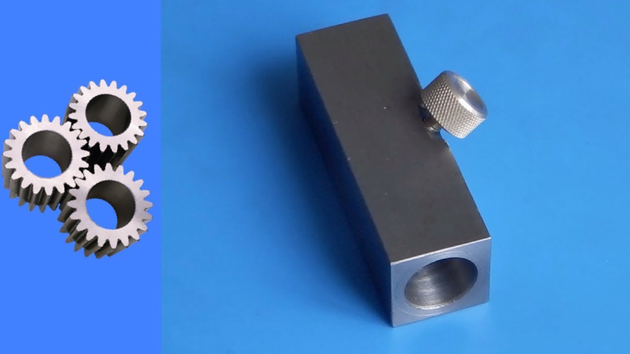 Spindle block and locking screw