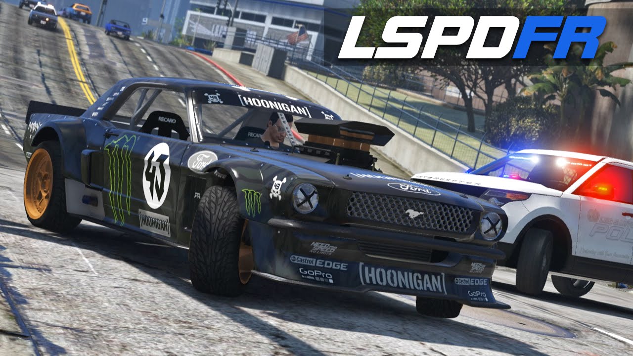 LSPDFR E138 — «Мустанг» Кена Блока Hoonicorn 1965 года | Chase Me