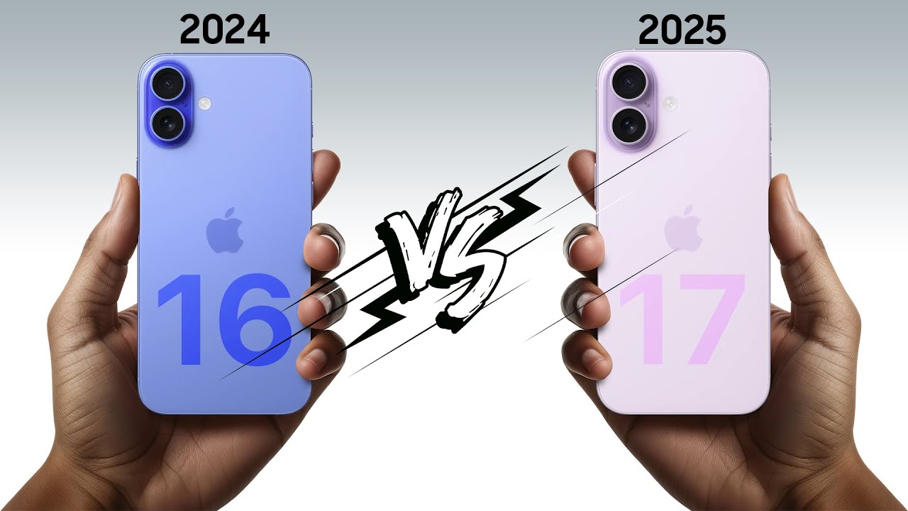 iPhone 16 vs iPhone 17 | Apple