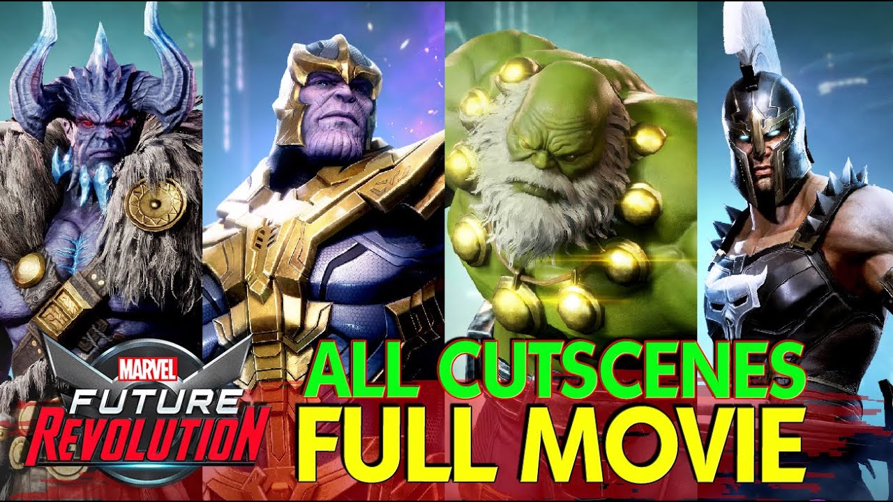 MARVEL Future Revolution Full Story All Cutscenes Full Movie 2021