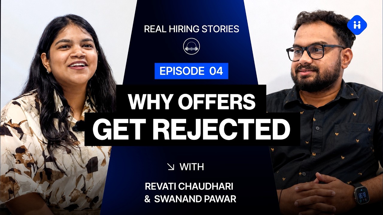 The Real Reason Candidates Reject Offers (It's Not Salary) #recruitmentpodcast