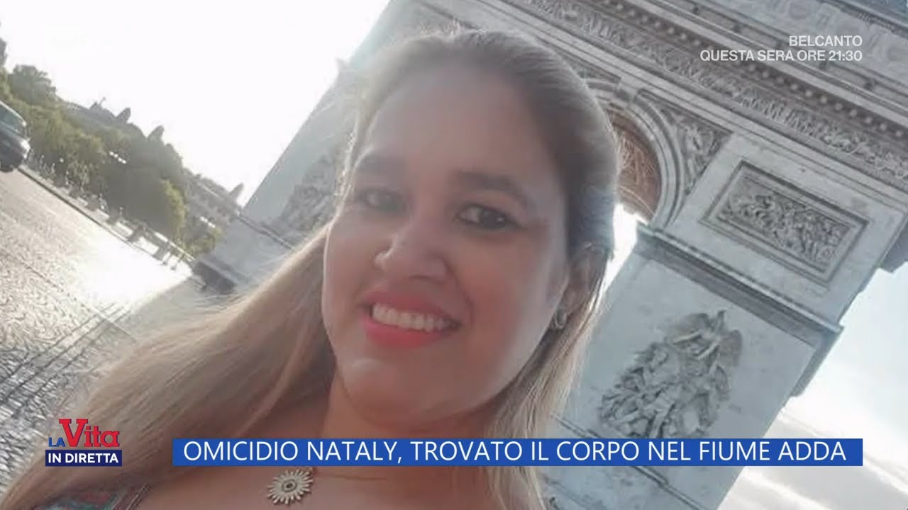 Omicidio Nataly, trovato il corpo nel fiume Adda - La Vita in diretta 03/03/2025