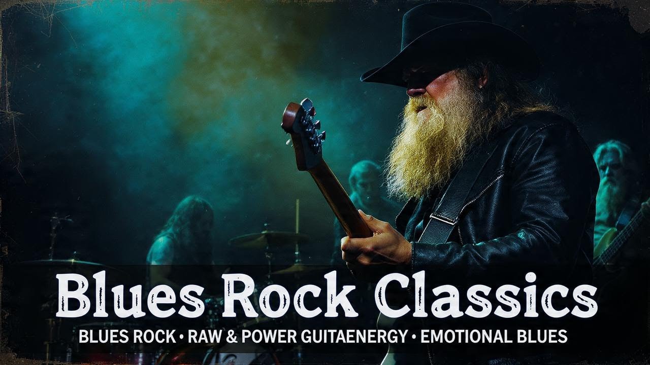 Hendrix, Clapton, ZZ Top, The Animals Inspired Rock Blues & Soul of Love & Strength