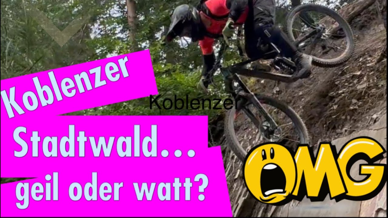 Mega Trail im Koblenzer Stadtwald mit den Lappen - Layer Downhill - Fischerpfad - Köba - Big BamBoo