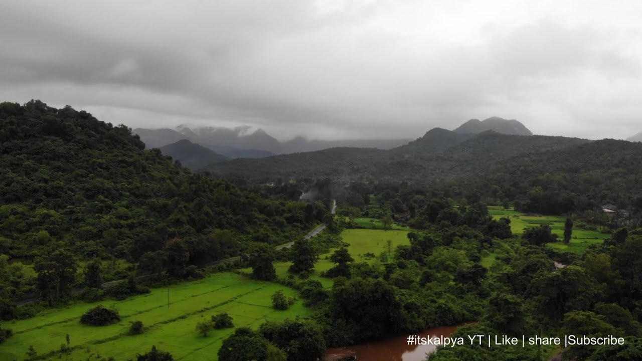Konkan Drone Video | Beautiful River & Nature from Above #Konkan #DroneShots #itskalpya #viralvideos