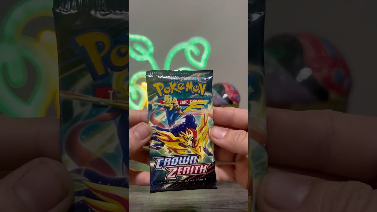 CROWN ZENITH PACK OPENING💥#pokemon #opening #tcgopening #tcg #pokemontcg #pokemoncommunity#pok&eacute;mon