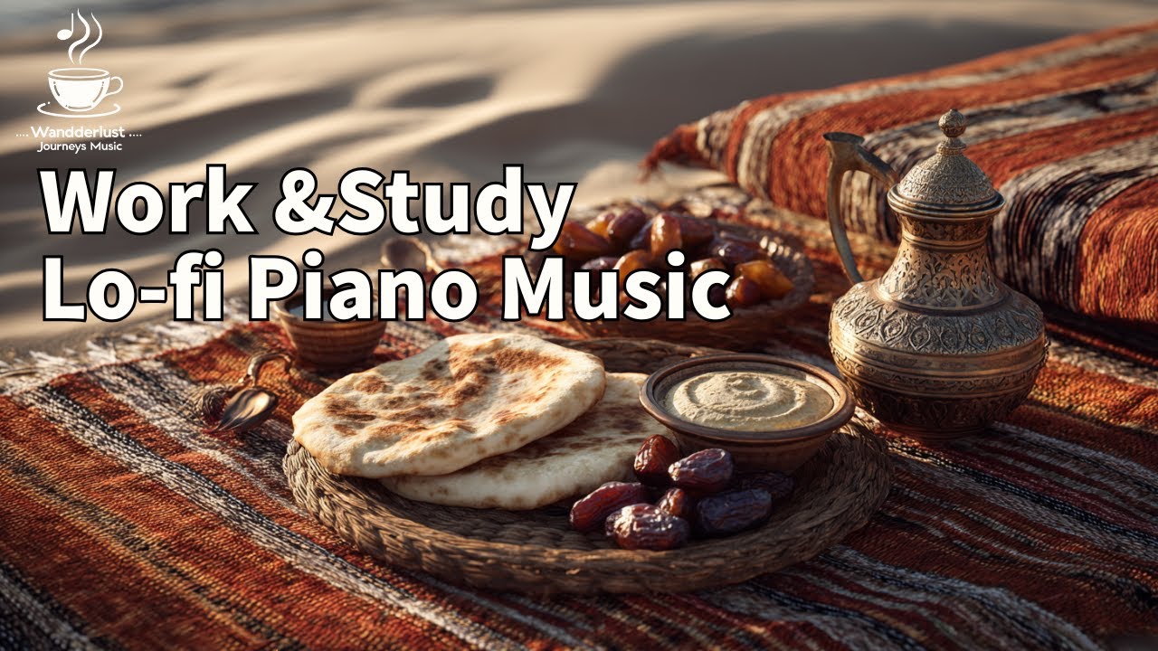 【Desert Morning Relaxation &mdash; Chill Arabic Lo-fi】1H/Lofi Travel/Mornig Piano Cafe