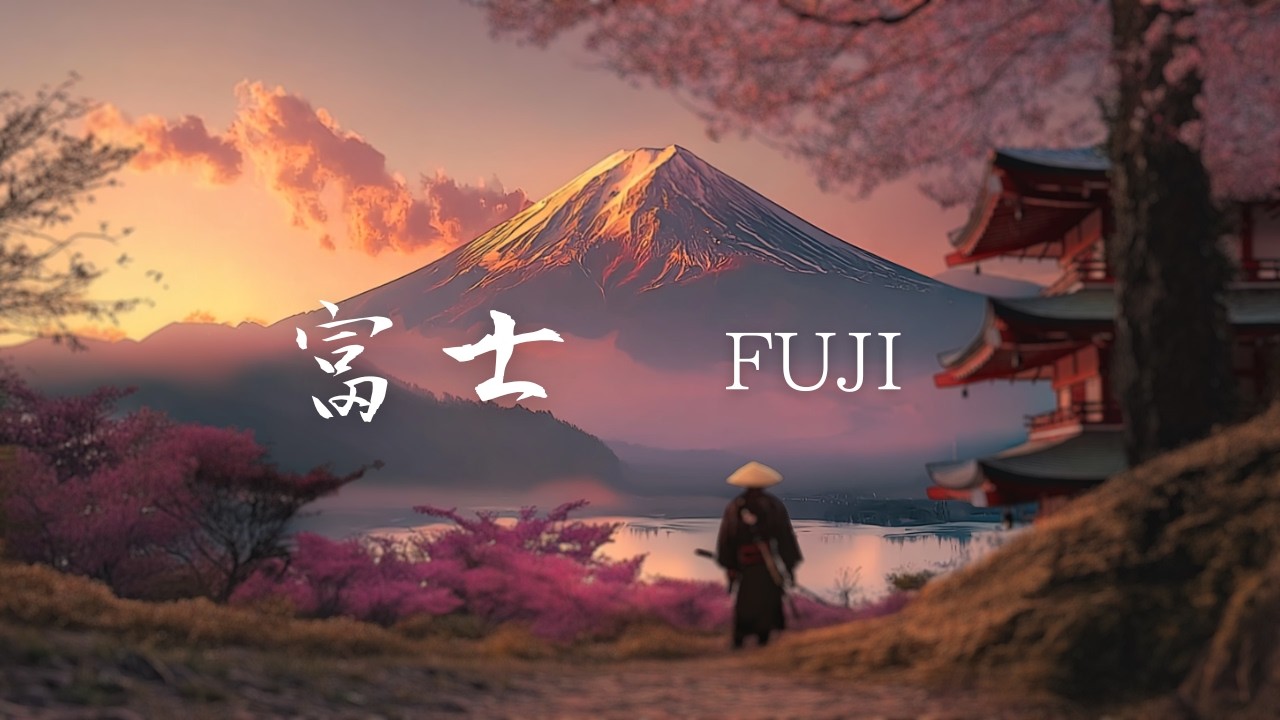 FUJI — 富士 — | Japanese Zen Music for Meditation & Healing | Koto, Shakuhachi & Sakura Ambience
