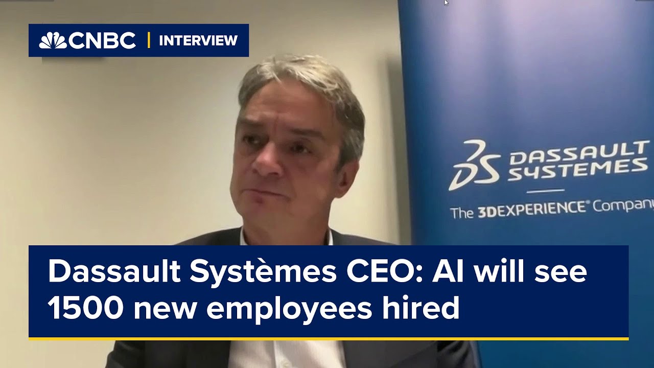 Dassault Systèmes CEO: AI will see 1500 new employees hired