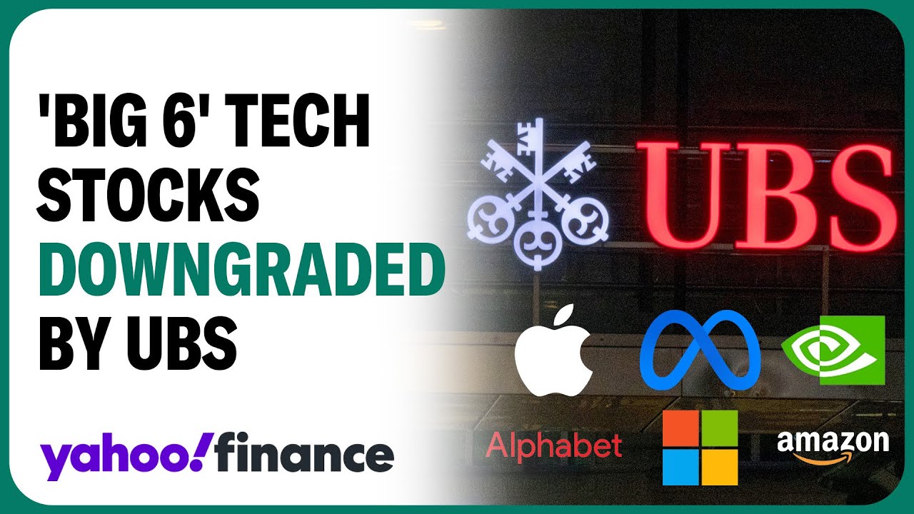 Nvidia, Microsoft, Meta, Apple, Alphabet, and Amazon downgraded by UBS