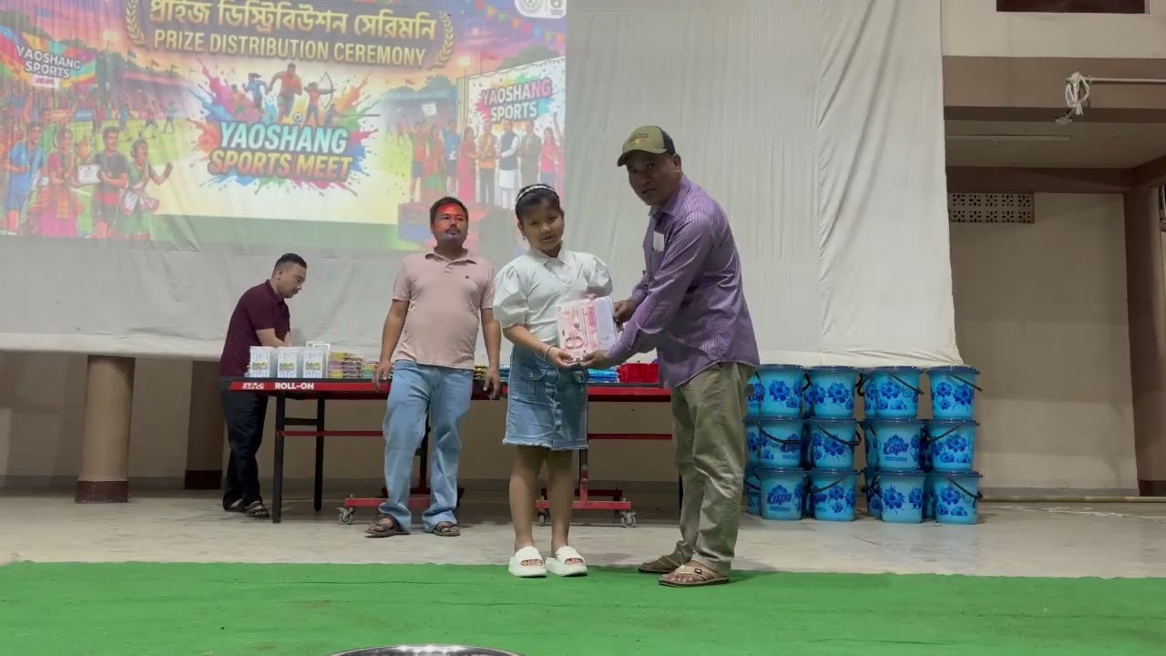 12th Yaoshang Sports Meet - Prize Distribution