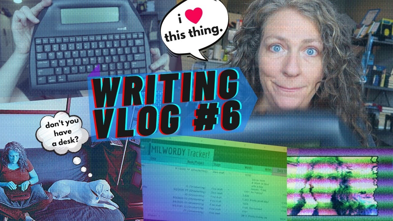 Breaking my words-per-hour record with the Alphasmart Neo 2! | Writing vlog