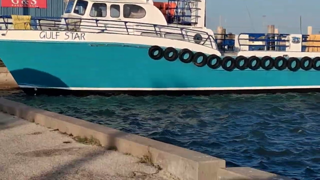 Aransas Pass some shrimper boats