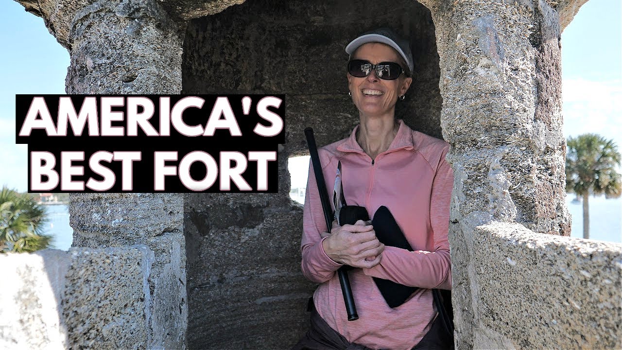 Exploring Castillo de San Marcos National Monument in Beautiful St. Augustine, Florida