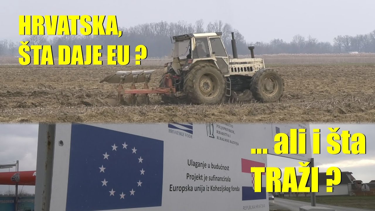 ŠOK - šta traži i daje EU - HRVATSKI RATARI - iz prve ruke - PLAVI DIZEL   - PESTICI - ZELENIŠNO...