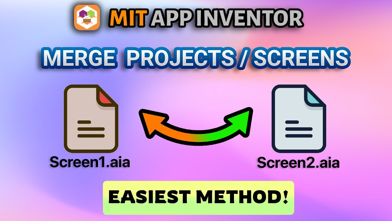 How to Merge Multiple MIT App Inventor Screens/Projects || MIT App Inventor 2 || Merge Projects