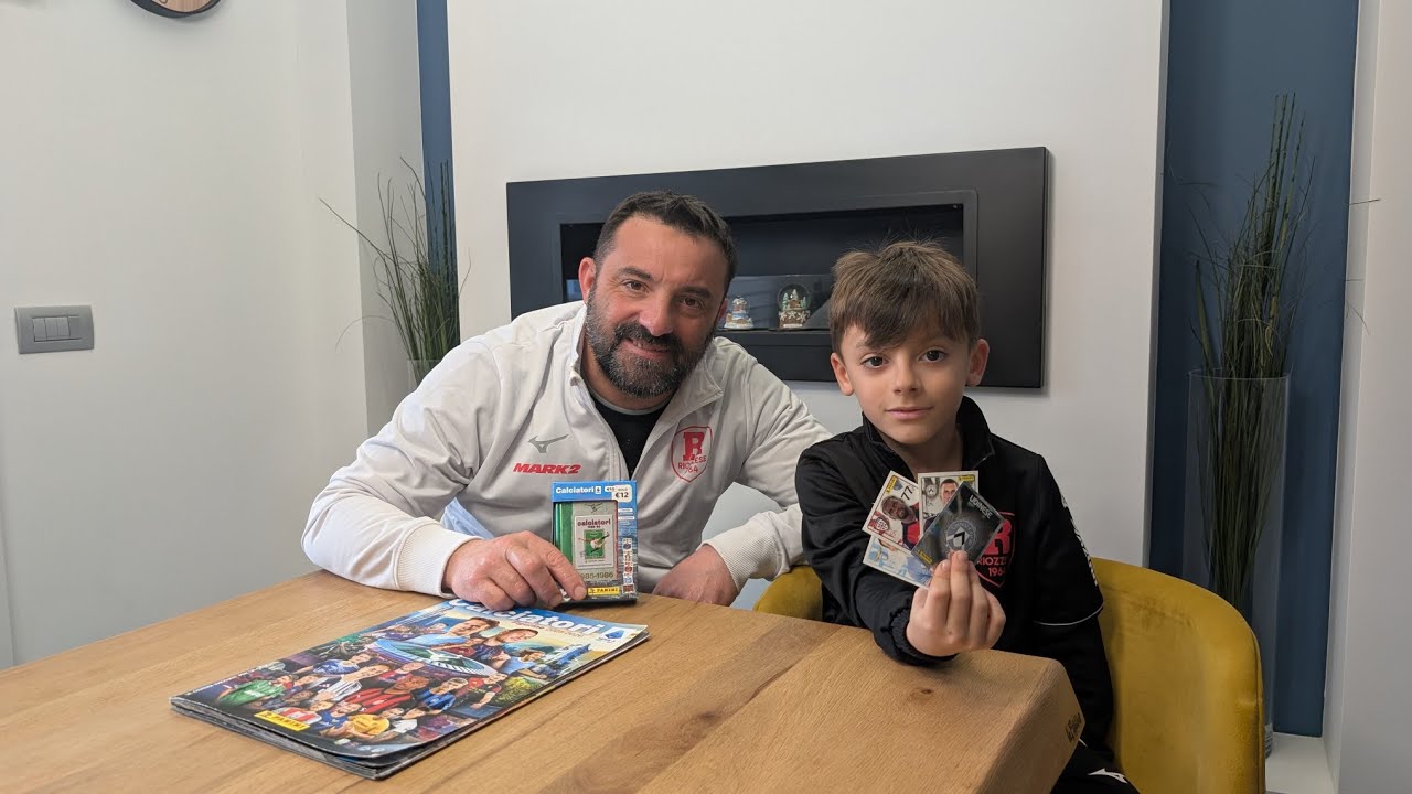 Nuova challenge Dovremo spacchettare le figurine e fare il pronostico del derby DI MILANO        