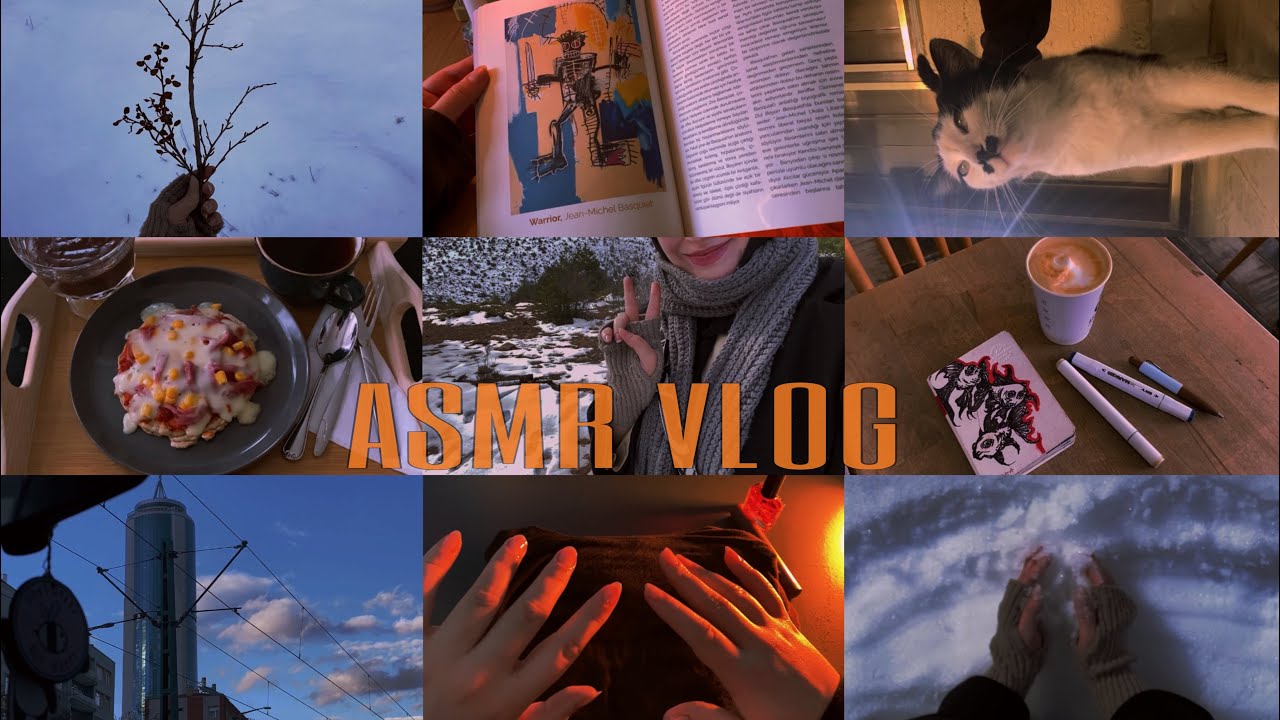 Huzurlu Kış Vlogu ☃️ Cozy Winter Asmr ☕️❄️