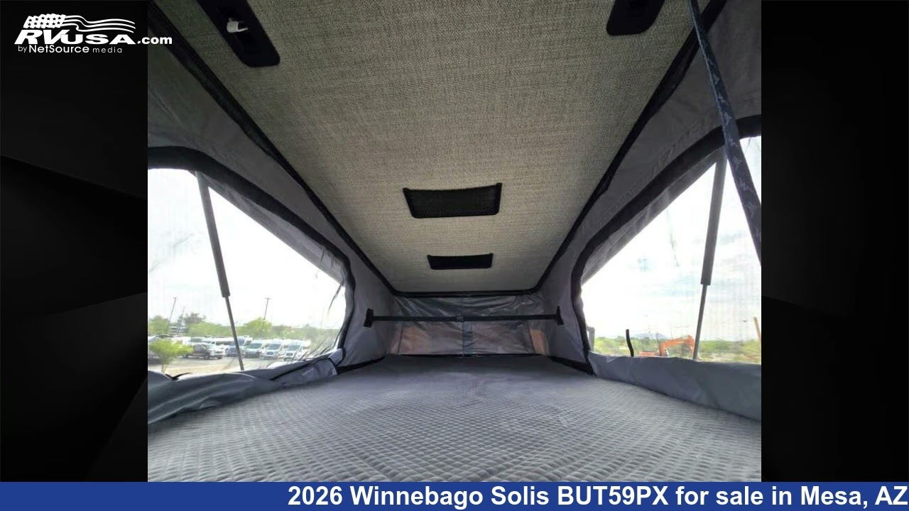 Phenomenal 2026 Winnebago Solis BUT59PX Class B RV For Sale in Mesa, AZ | RVUSA.com