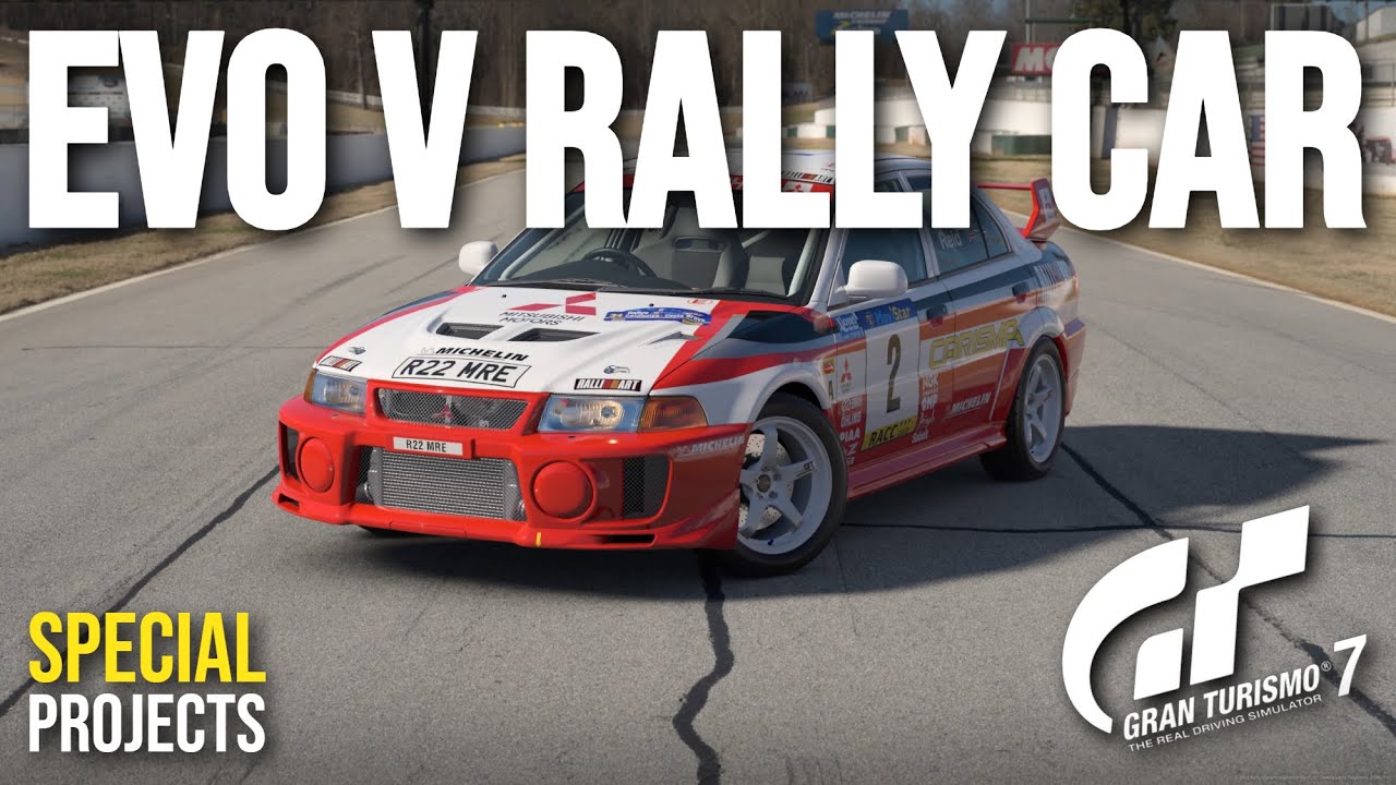 GT7 | Руководство по сборке раллийного автомобиля Mitsubishi Evo V | Специальные проекты