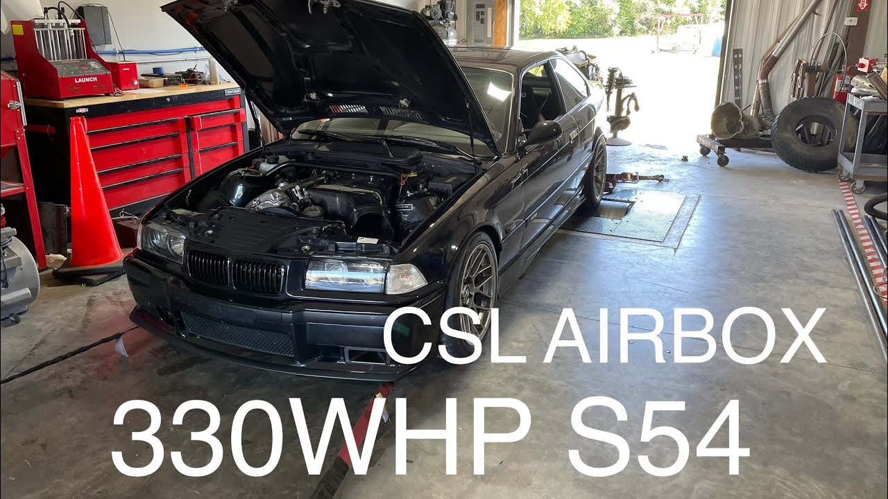 330WHP S54 Swapped E36 M3 Dyno pulls