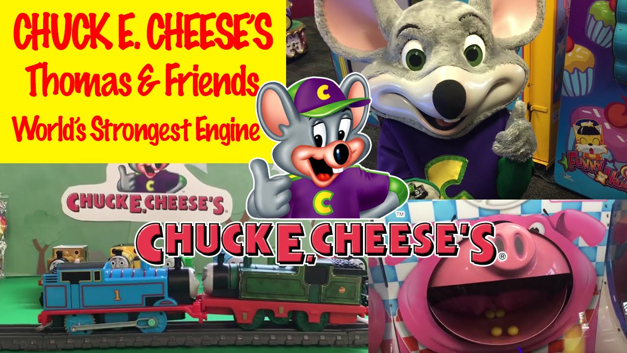 Thomas and Friends Chuck E. Cheese's - World's Strongest Engine Kids Toys