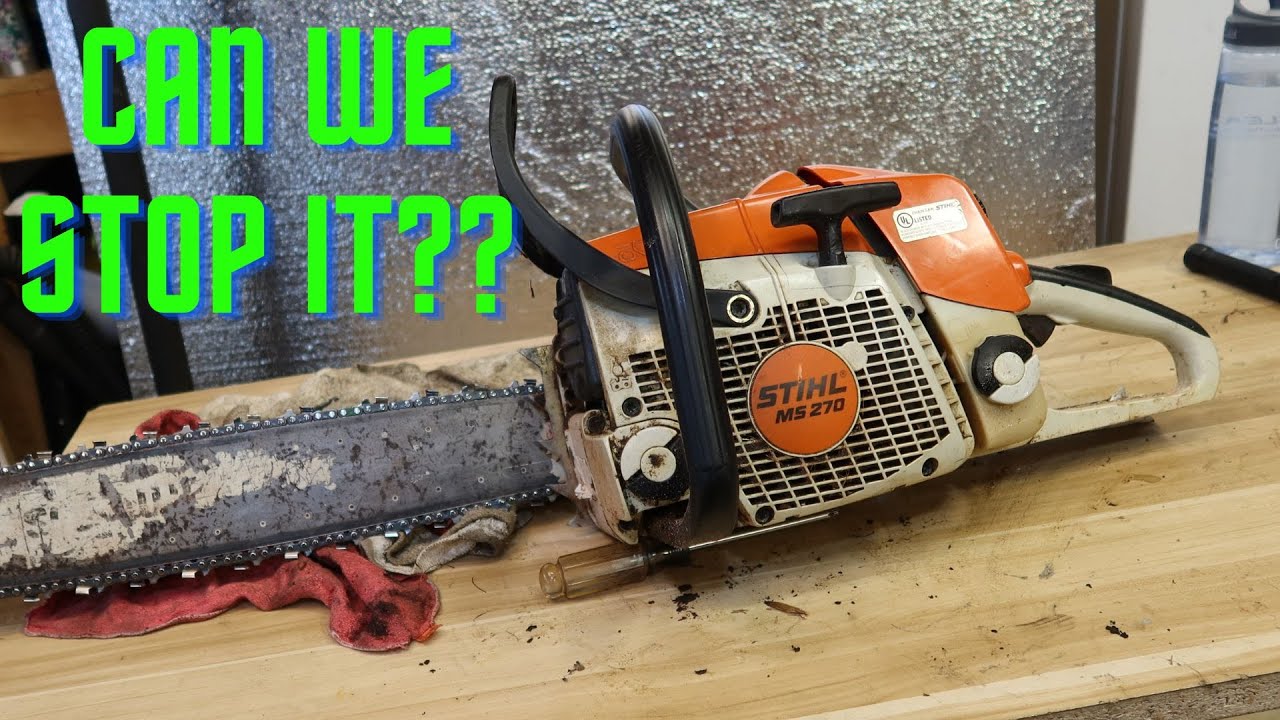 Stihl MS270 stopping problem - This was a strange one