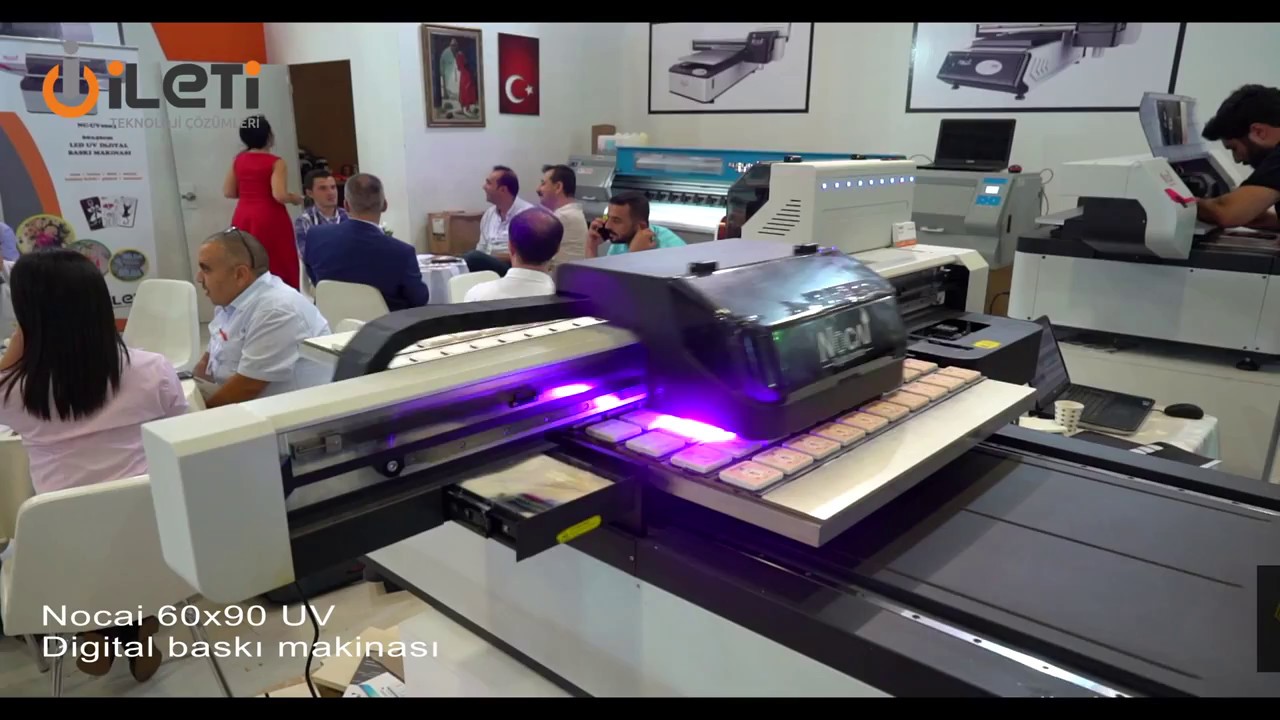 Nocai uv 60x90 uv baskı makinası / İleti Teknoloji