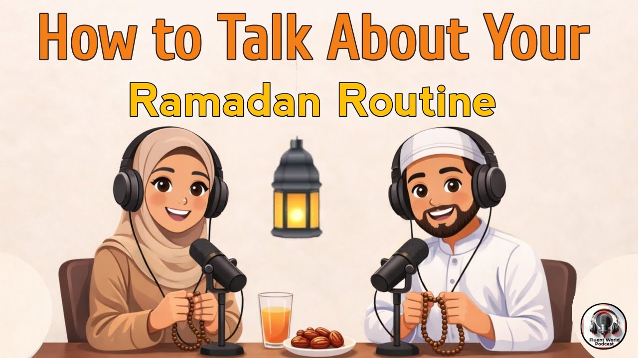 Daily English Conversation: Talking About Fasting in Ramadan | Speak English Naturally 