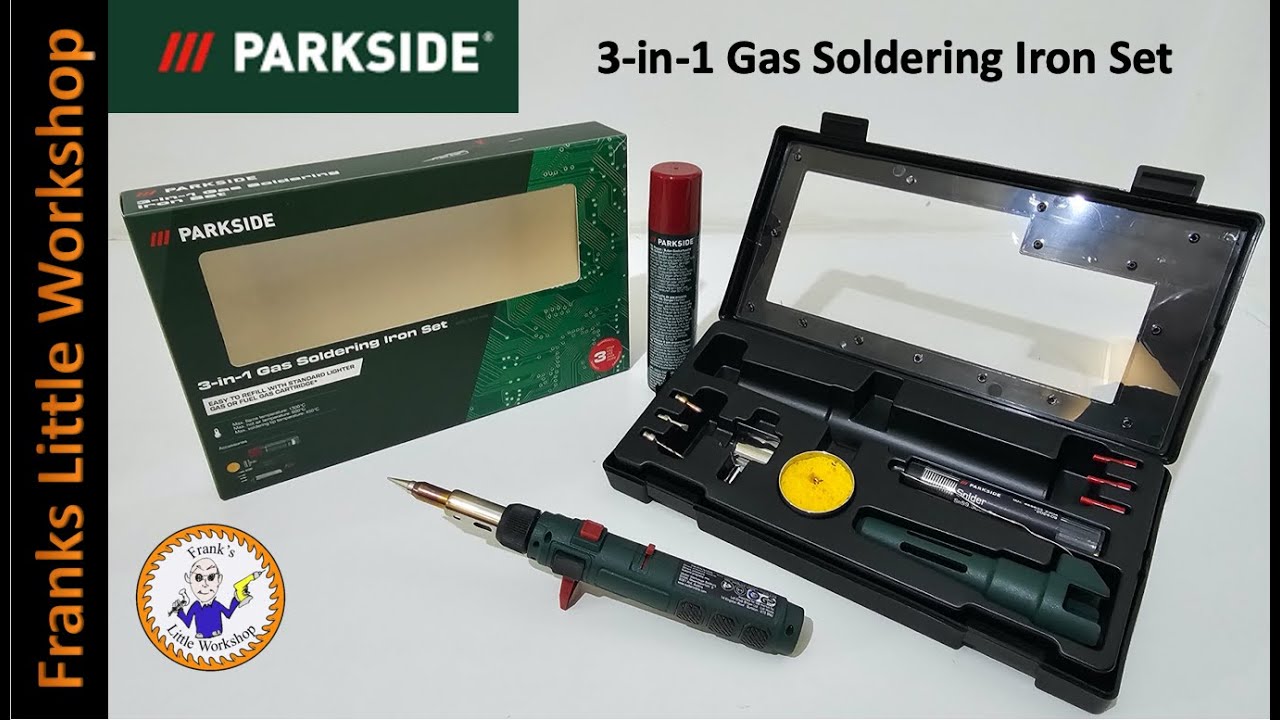 PARKSIDE 3 in 1 Gas Soldering Iron Set