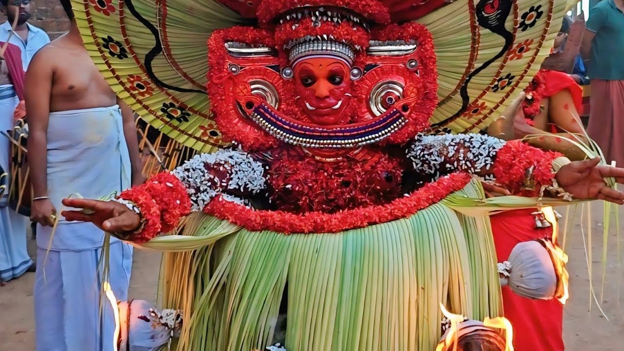 Kurumba Bhagavathi Theyyam/Karuvalli Kaav@RJKShots #shortsfeed #youtubeshorts #theyyam #kannur