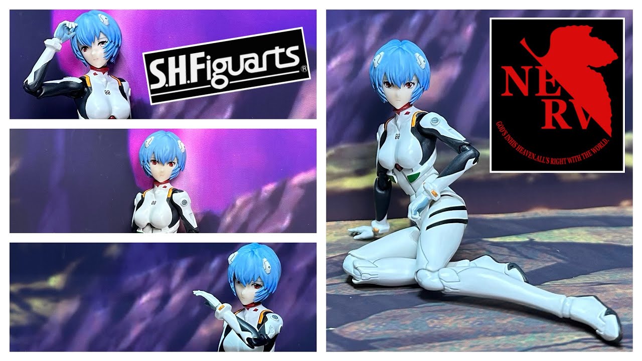 S.H.Figuarts Evangelion AYANAMI REI SHF 新世紀福音戰士系列 綾波麗 #actionfigures #figure #anime #unboxing 綾波レイ