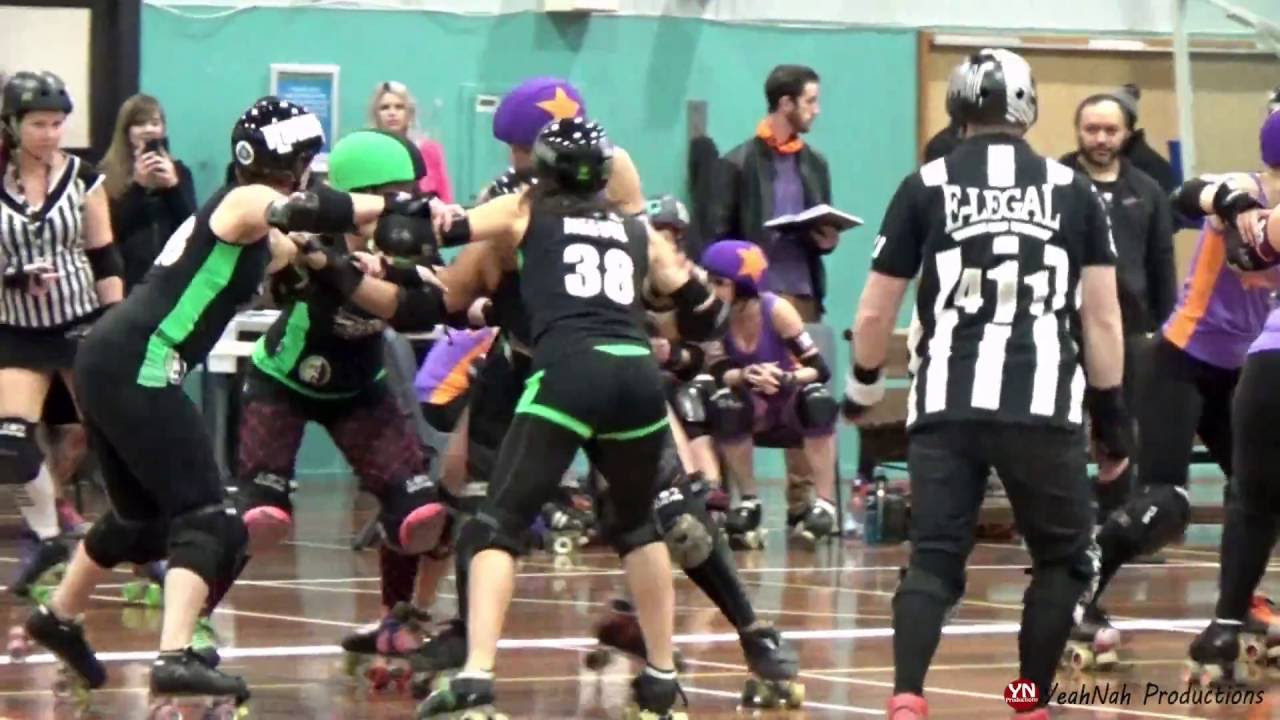 Roller Derby Christchurch Vs Wellington Highlights