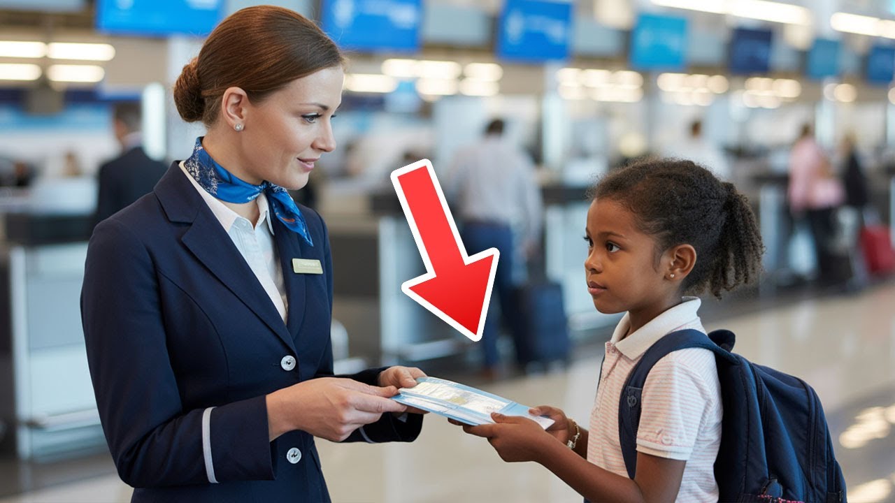 Stewardesa wyrywa bilet dziecku – nie podejrzewa, czyja to córka!