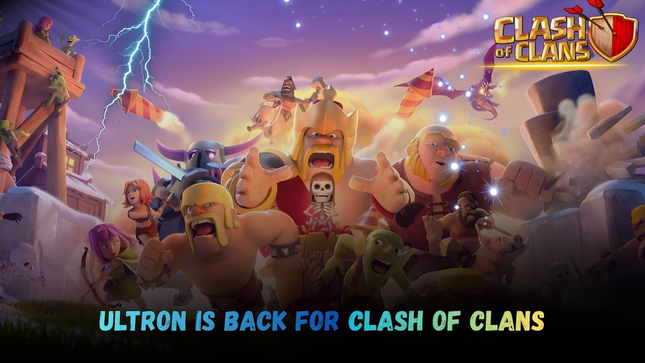clash of clans gameplay...