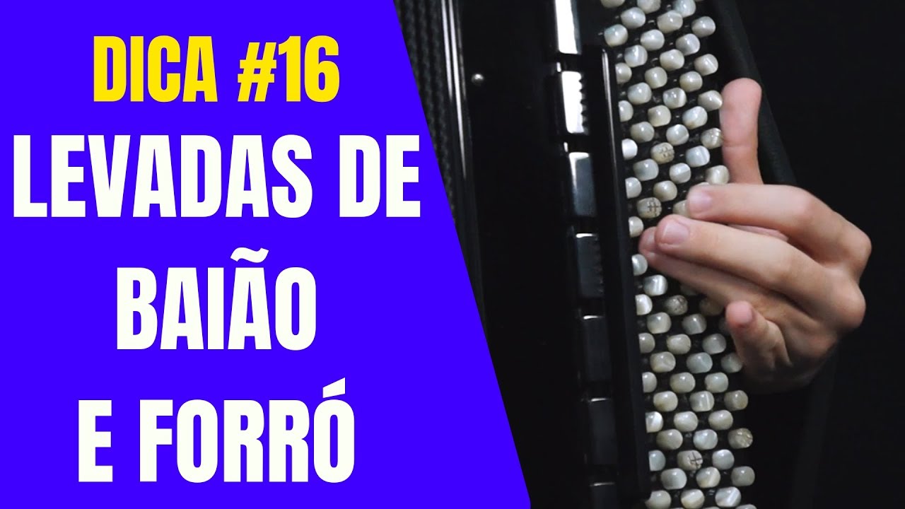Levadas de Baião e Forró nos Baixos do Acordeon | Bebê - Hermeto | Video Aula de acordeon