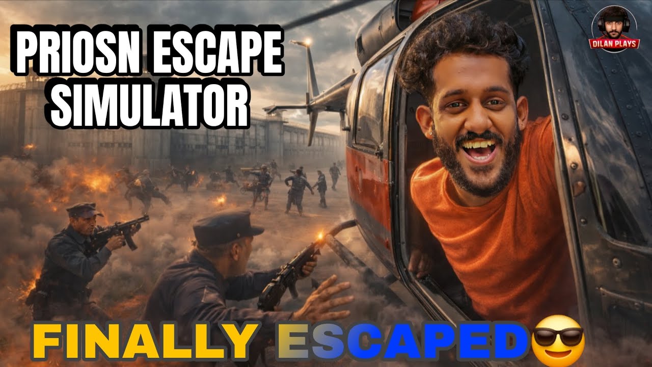 Helicopter la Thappichen! 🚁🔥 | Prison Escape Simulator