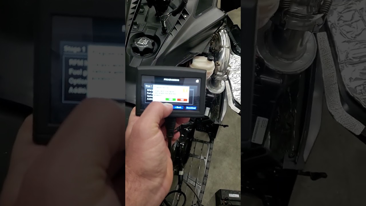 Tuning a Skidoo 850 Turbo with Maptuner X