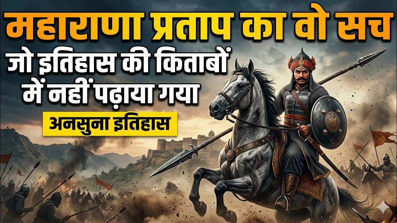 वीर शिरोमणि महाराणा प्रताप : आखिर क्यों अधुरा इतिहास पढ़ाया गया | महाराणा प्रताप की अनकही दास्ताँ |