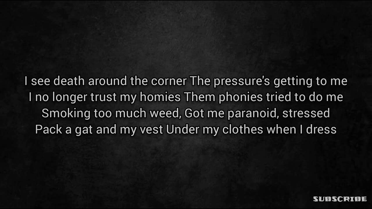 2Pac - Death Around The Corner Lyrics