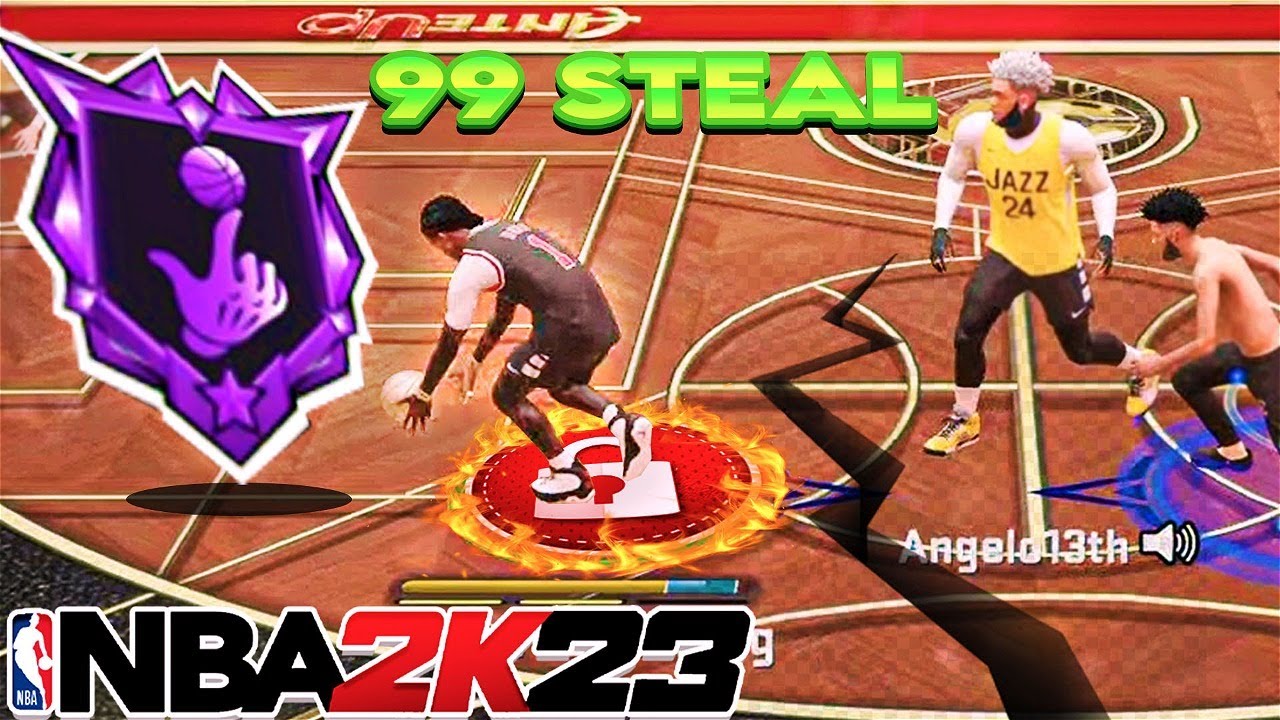 The POWER of a 99 STEAL + HOF GLOVE BADGE in NBA 2K23 😱...
