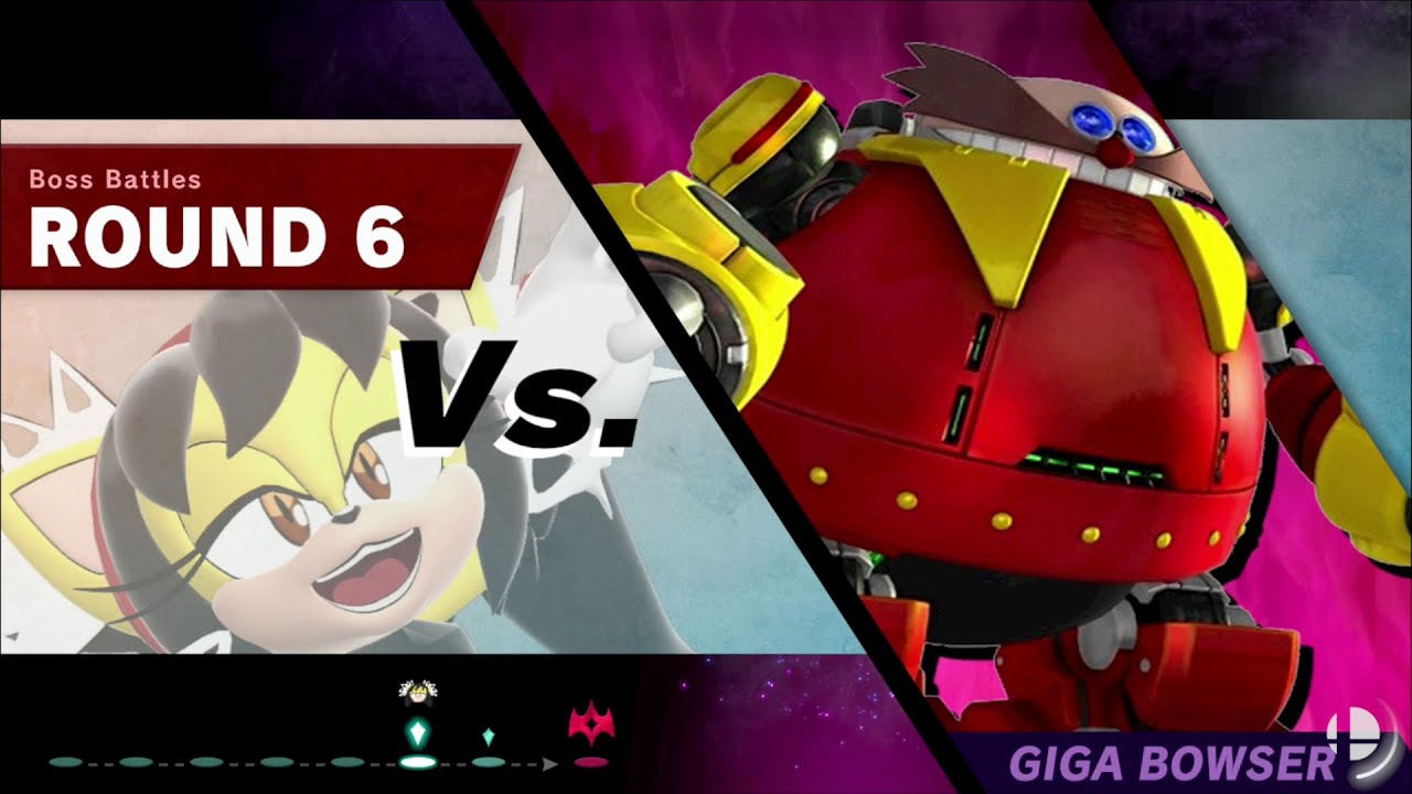 Honey The Cat (Incineroar) vs Boss Battles 9.9 Difficulty: SSBU Mods Quickie -By Daniel13789