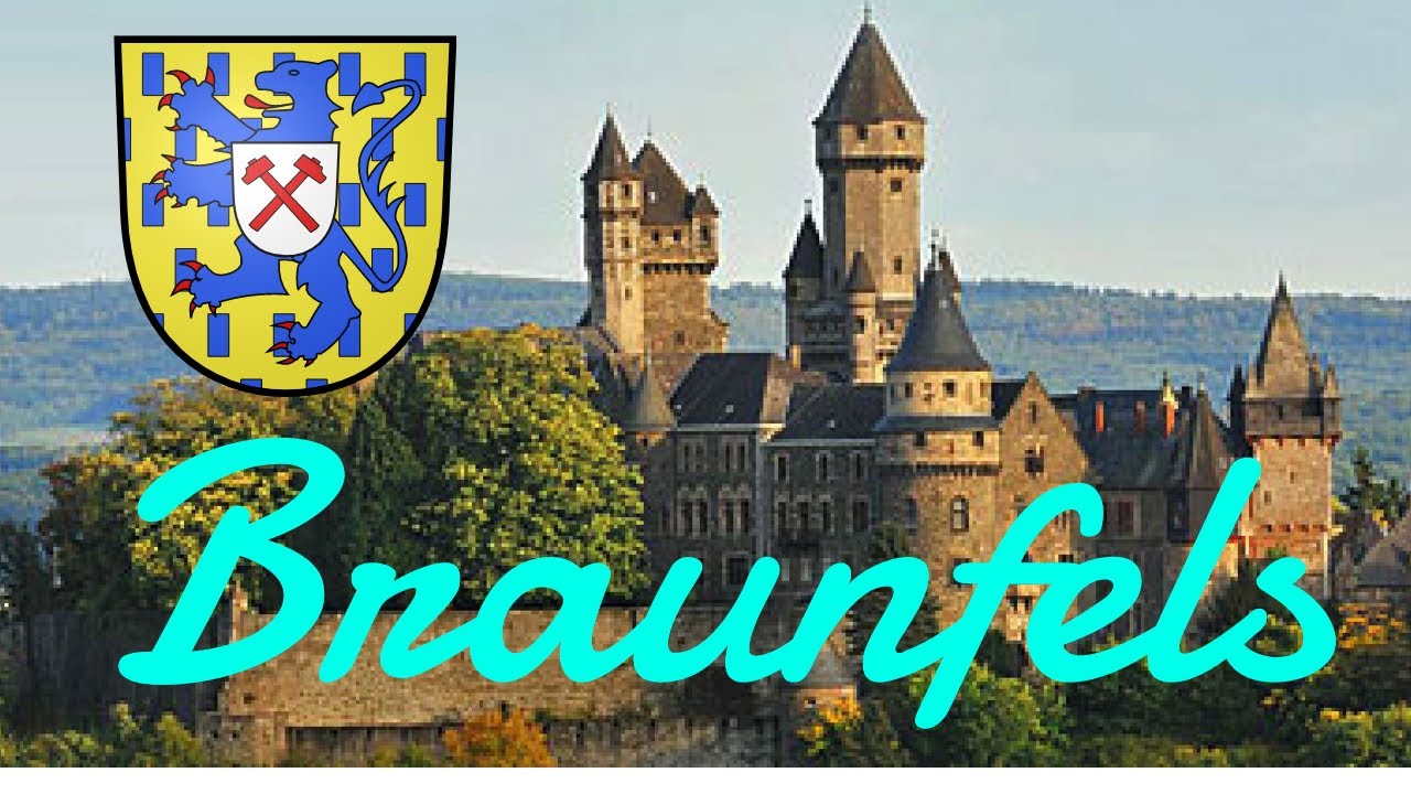 Fairy Tale Castle BRAUNFELS - Virtual Tour - Medieval Downtown - Philippstein Castle Ruins