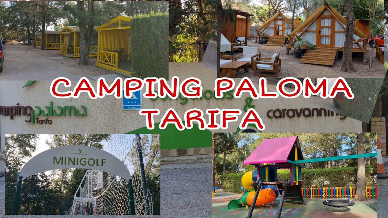 Camping Paloma Tarifa. Bungalows, caravanas, Teacampa, tiendas de campa&ntilde;a, caravanning.