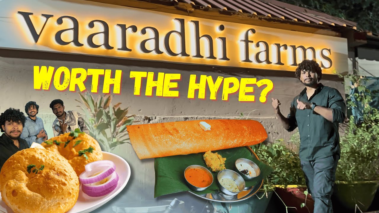 Varadhi Farms Food Vlog 🍴 | Worth the Hype? | Telugu Vlog